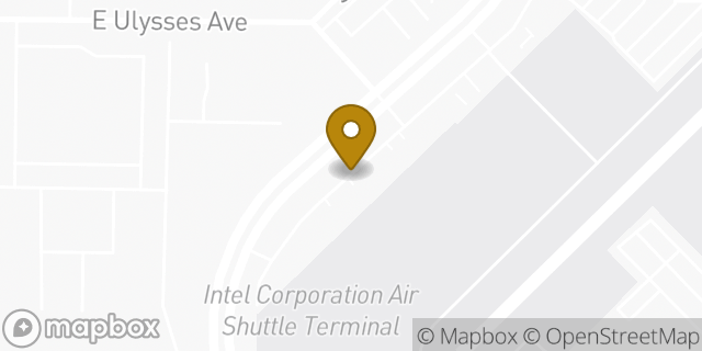 Map showing the location of Mesa - Gulfstream East - IWA (Private Flights Only) in Mesa, AZ 85212