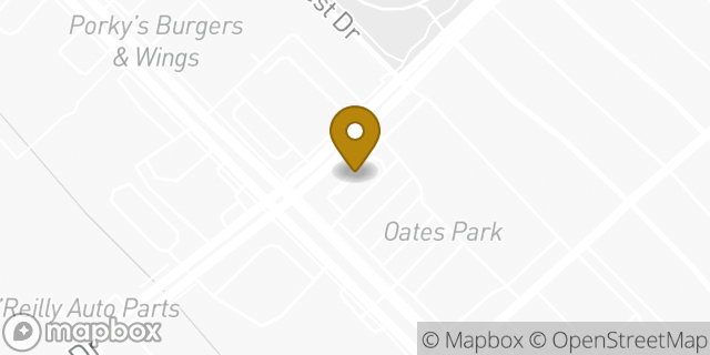 Map showing the location of McDonald's in Mesquite, TX 75150