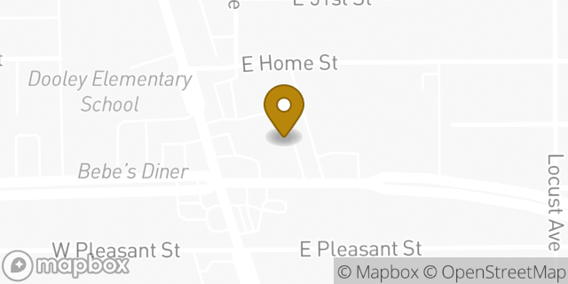 Map showing the location of McDonald's in Long Beach, CA 90805