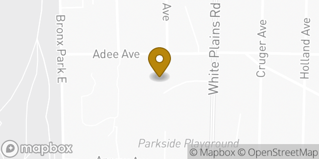 Map showing the location of Amazon Locker - Elza in Bronx, NY 10467