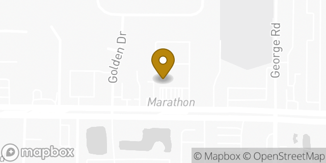 Map showing the location of Amazon Locker - Sarpedon in Tampa, FL 33634