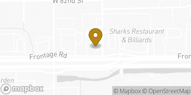 Map showing the location of Panera Bread in Shawnee, KS 66203