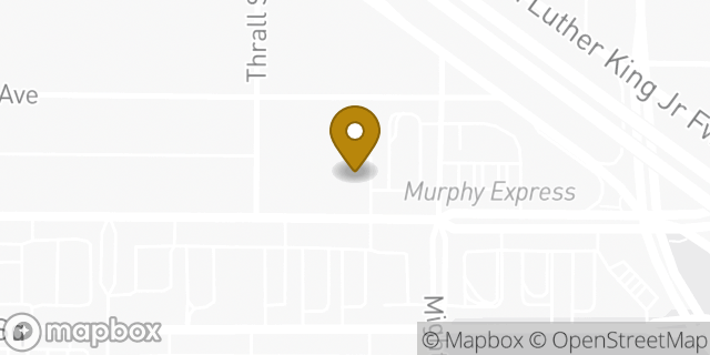 Map showing the location of Chipotle Mexican Grill in Fort Worth, TX 76105