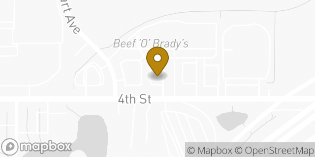 Map showing the location of Whataburger in Lubbock, TX 79416