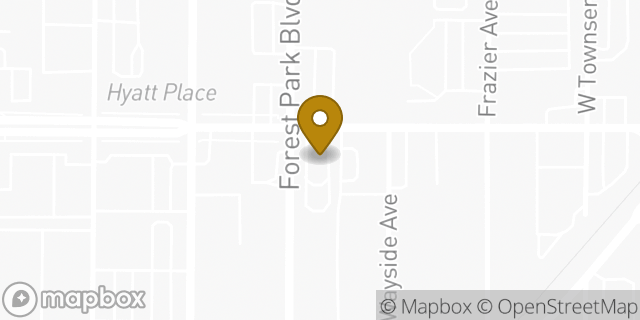 Map showing the location of Berry St. in Fort Worth, TX 76110
