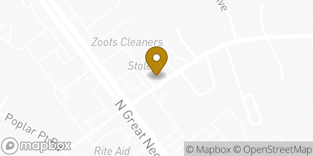 Map showing the location of Subway in Virginia Beach, VA 23454