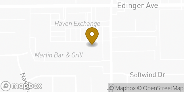 Map showing the location of Vons in Huntington Beach, CA 92649
