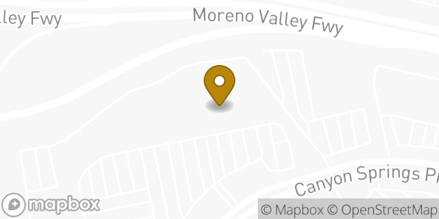 Map showing the location of Walmart Supercenter in Riverside, CA 92507