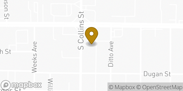 Map showing the location of Amazon Locker - Jessika in Arlington, TX 76010