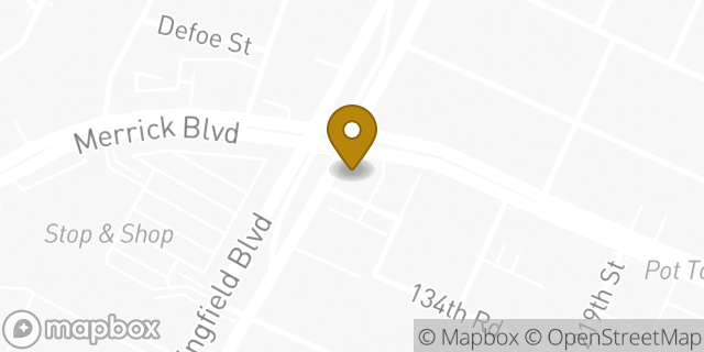 Map showing the location of Bank of America Financial Center & Walk-Up ATM | Springfield Gardens in Springfield Gardens, NY 11413