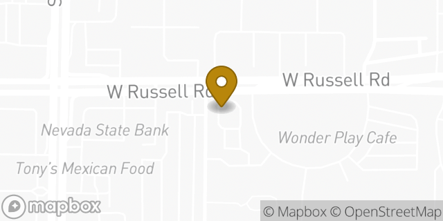 Map showing the location of Starbucks in Las Vegas, NV 89148