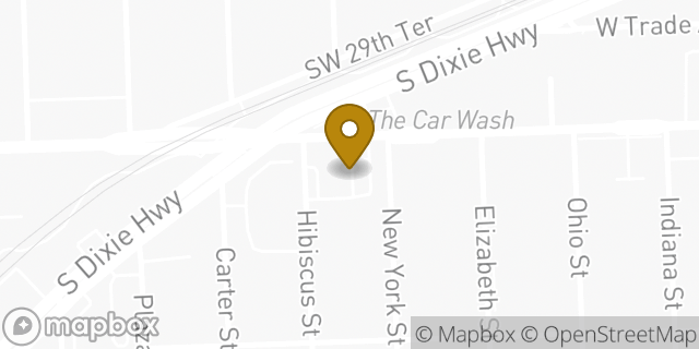 Map showing the location of ATM Walgreens in Miami, FL 33133