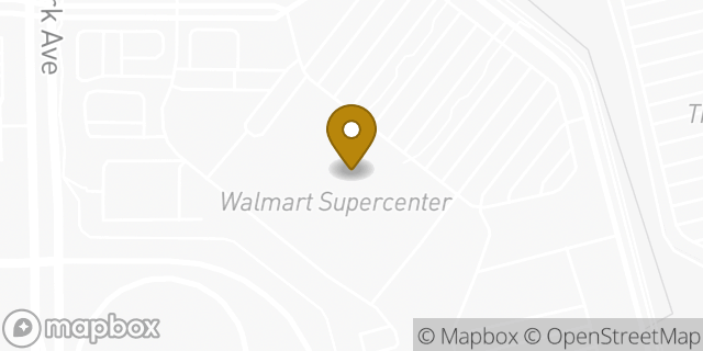 Map showing the location of Walmart in Tucson, AZ 85713