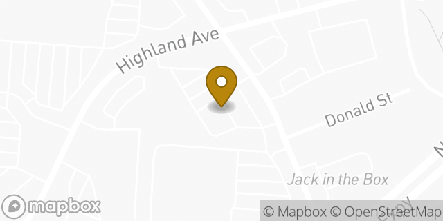Map showing the location of Dunkin' in Cincinnati, OH 45213