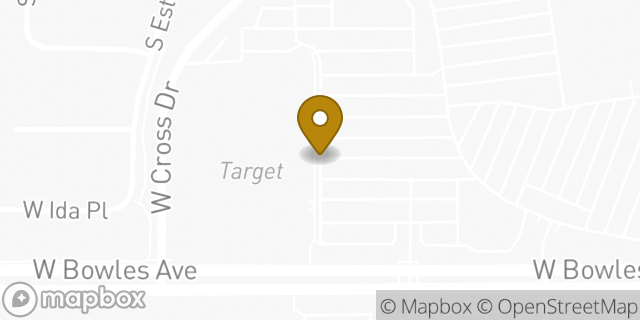 Map showing the location of Starbucks in Littleton, CO 80123