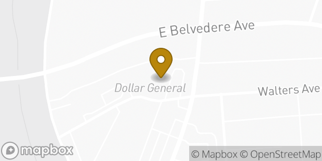Map showing the location of Planet Fitness in Baltimore, MD 21239