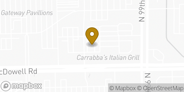 Map showing the location of McDonald's in Avondale, AZ 85392