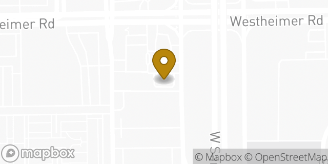 Map showing the location of Westheimer & Beltway 8 in Houston, TX 77042