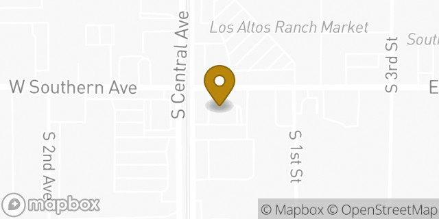 Map showing the location of McDonald's in Phoenix, AZ 85042