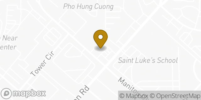 Map showing the location of Amazon Locker - Moonscape in San Antonio, TX 78228