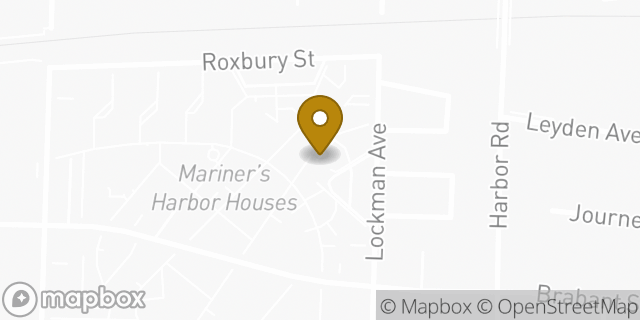 Map showing the location of Amazon Locker - Chambersbay in Staten Island, NY 10303