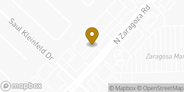 Map showing the location of The UPS Store in El Paso, TX 79936