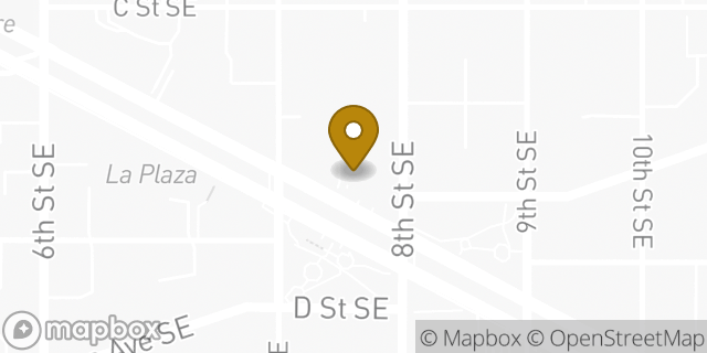 Map showing the location of Trader Joe's in Washington, DC 20003