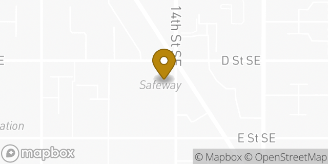 Map showing the location of Safeway in Washington, DC 20003