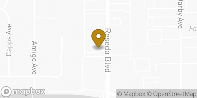 Map showing the location of Enterprise Rent-A-Car in Reseda, CA 91335