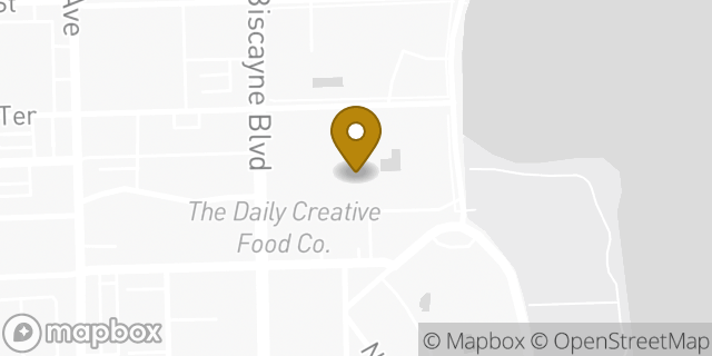 Map showing the location of Biscayne in Miami, FL 33137