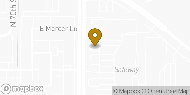 Map showing the location of McDonald's in Scottsdale, AZ 85254