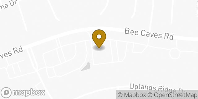 Map showing the location of The Church of Jesus Christ of Latter-day Saints in Bee Cave, TX 78738