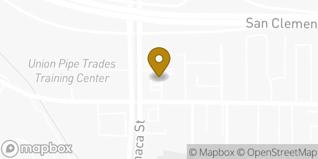 Map showing the location of Amazon Locker - Rizwan in Santee, CA 92071