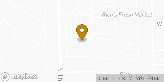 Map showing the location of Amazon Locker - Mak in River Grove, IL 60171