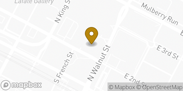 Map showing the location of Amazon Locker - Albair in Wilmington, DE 19801