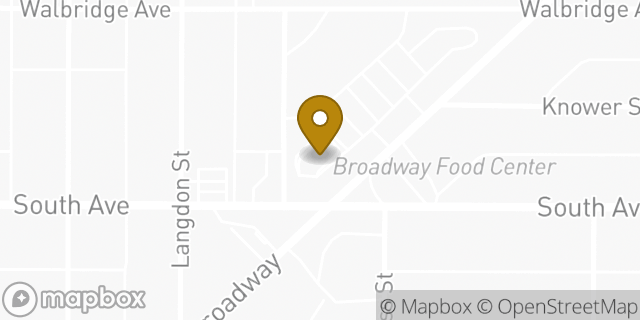 Map showing the location of McDonald's in Toledo, OH 43609