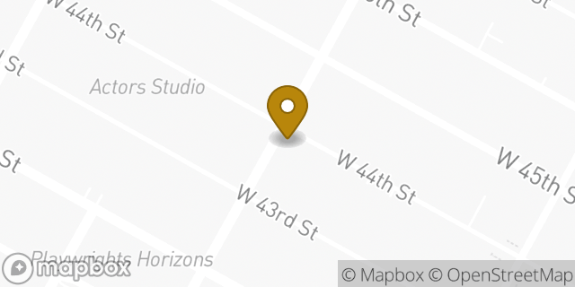 Map showing the location of Chipotle Mexican Grill in New York, NY 10036