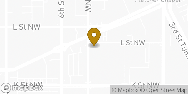 Map showing the location of Safeway in Washington, DC 20001