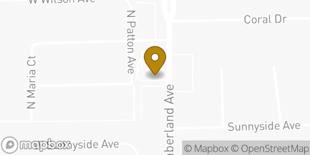 Map showing the location of McDonald's in Chicago, IL 60656