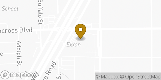 Map showing the location of Amazon Locker - Bucarest in San Antonio, TX 78211