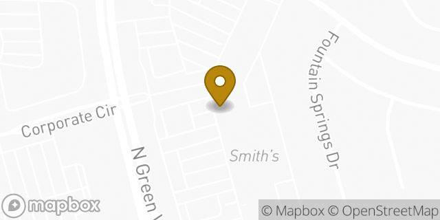 Map showing the location of Pearle Vision in Henderson, NV 89074