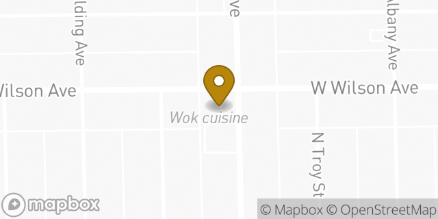 Map showing the location of Starbucks in Chicago, IL 60625