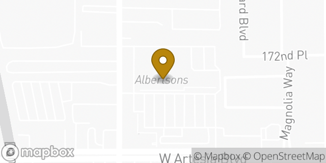 Map showing the location of Coinme in Gardena, CA 90248