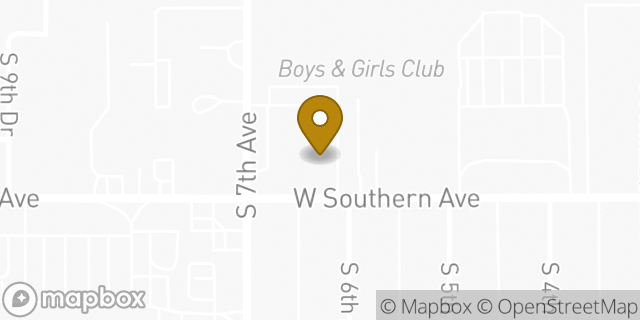 Map showing the location of The Church of Jesus Christ of Latter-day Saints in Phoenix, AZ 85041