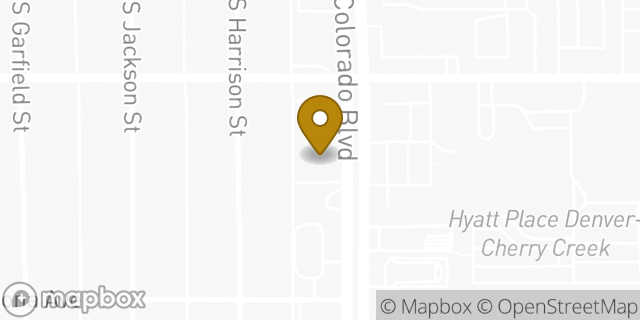 Map showing the location of ATM Walgreens in Denver, CO