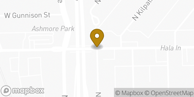 Map showing the location of ATM 7ELEVEN, INC. in Chicago, IL 60630