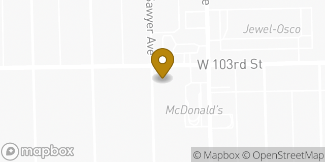 Map showing the location of Amazon Locker - Belknap in Chicago, IL 60655
