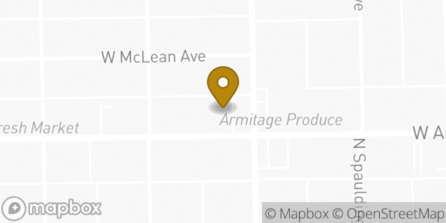 Map showing the location of AutoZone in Chicago, IL 60647