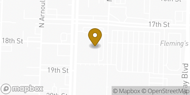 Map showing the location of DICK'S Sporting Goods in Metairie, LA 70002