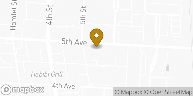 Map showing the location of CrossFit Italian Village in Columbus, OH